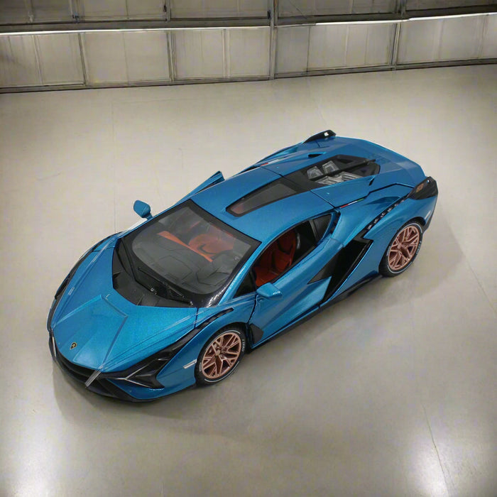 Diecast Lamborghini Sian Car with Light & Sound