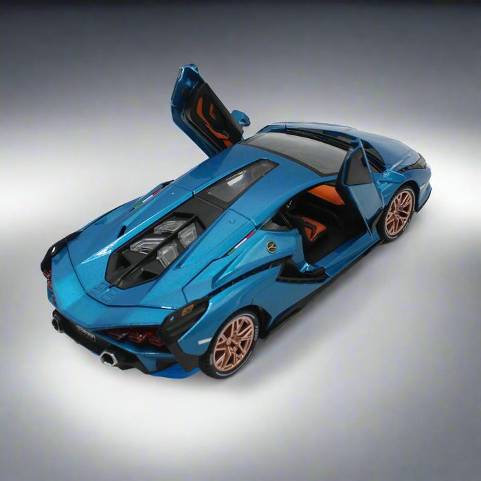 Diecast Lamborghini Sian Car with Light & Sound