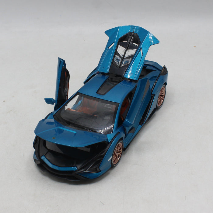 Diecast Lamborghini Sian Car with Light & Sound