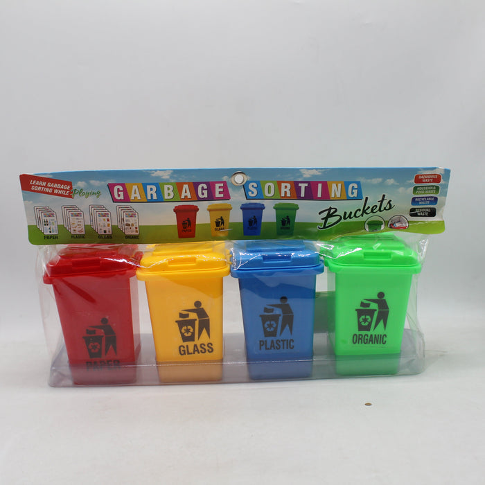 Garbage Sorting Buckets Pack of 4