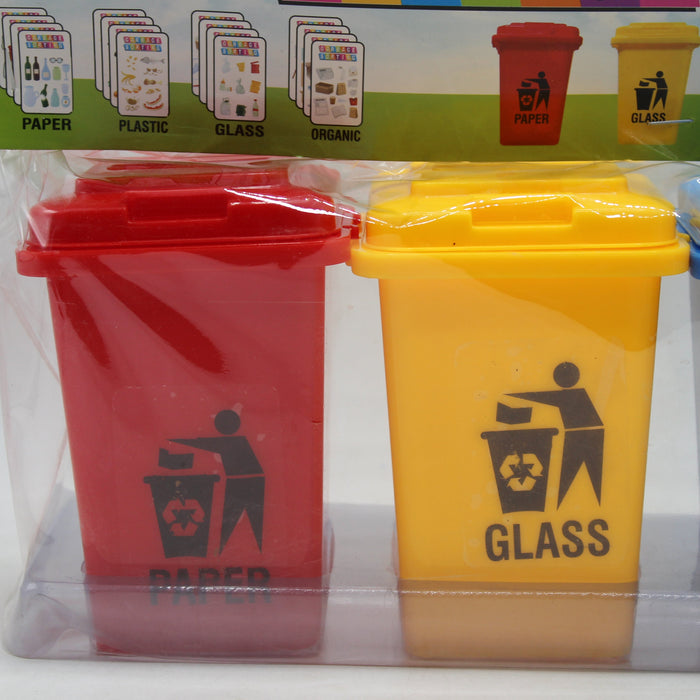 Garbage Sorting Buckets Pack of 4