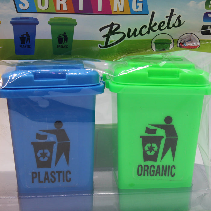 Garbage Sorting Buckets Pack of 4