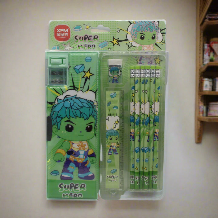 Super Hero Geometry Box with accessory