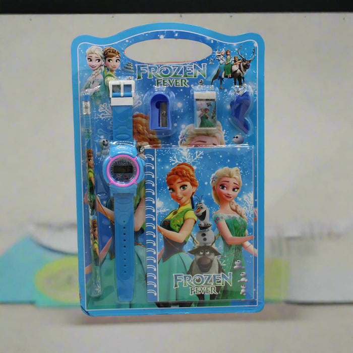 Frozen Theme Accessories Pack with watch