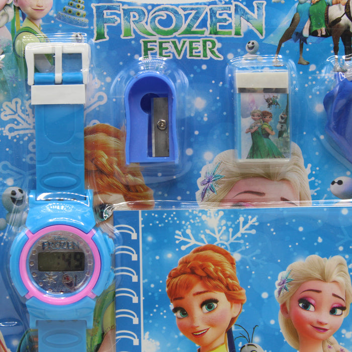 Frozen Theme Accessories Pack with watch