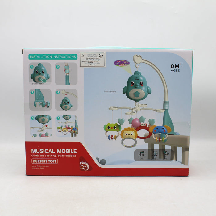 Hanging Baby Rattles Musical Crib