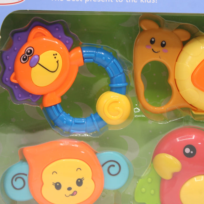 Different Animal Theme Baby Rattles