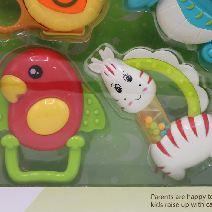 Different Animal Theme Baby Rattles