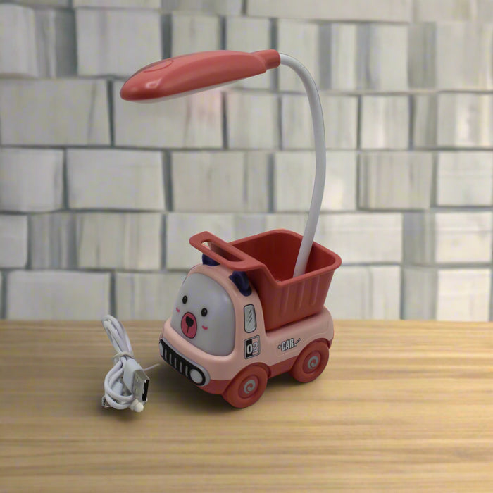 Engineering Vehicle Rechargeable Table Lamp