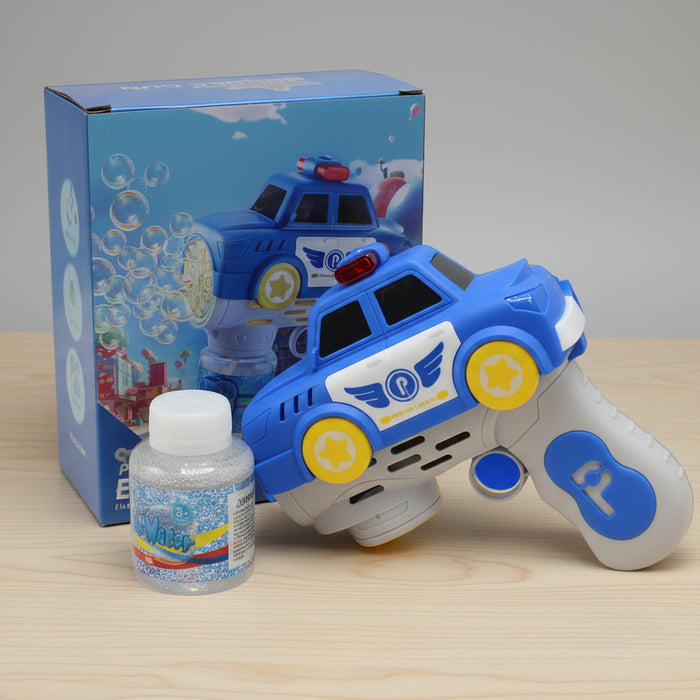 Police Car Style Bubble Gun
