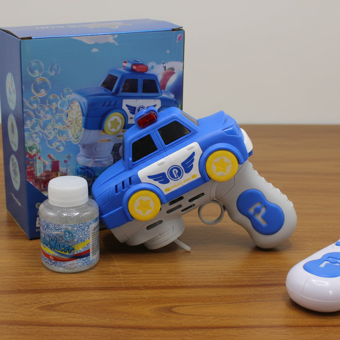 Police Car Style Bubble Gun
