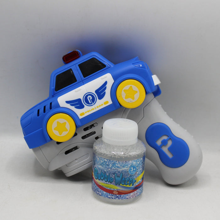 Police Car Style Bubble Gun
