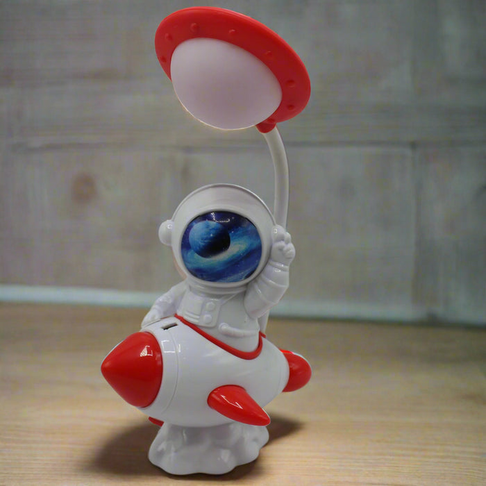 Astronaut Theme Rechargeable Desk Lamp