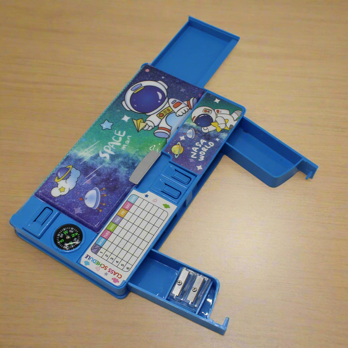 Space - Man Multi-Functional Pencil Box