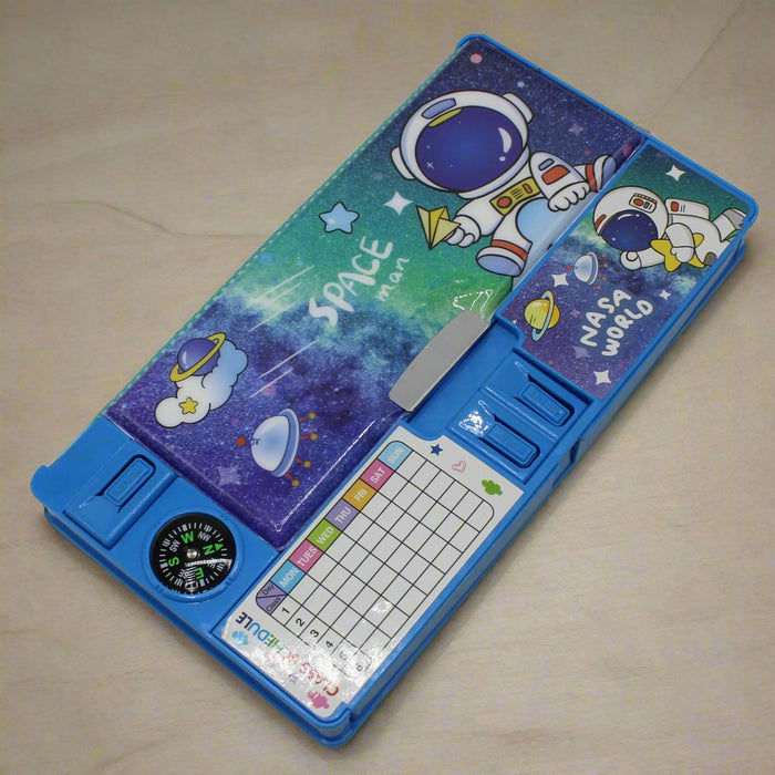Space - Man Multi-Functional Pencil Box