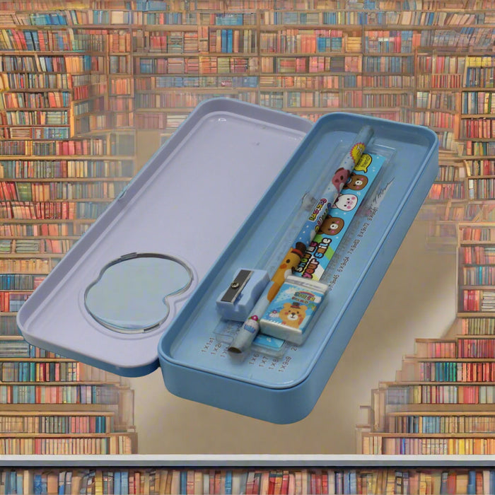 Cartoon Stationary Geometry Box