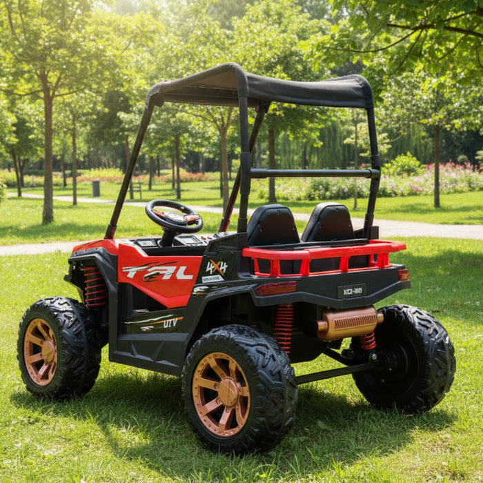 Kids Ride on Sun-Shade Jeep