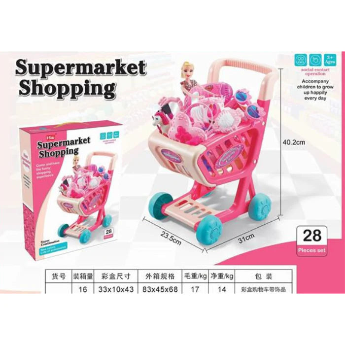 Shopping Grocery Cart for Kids