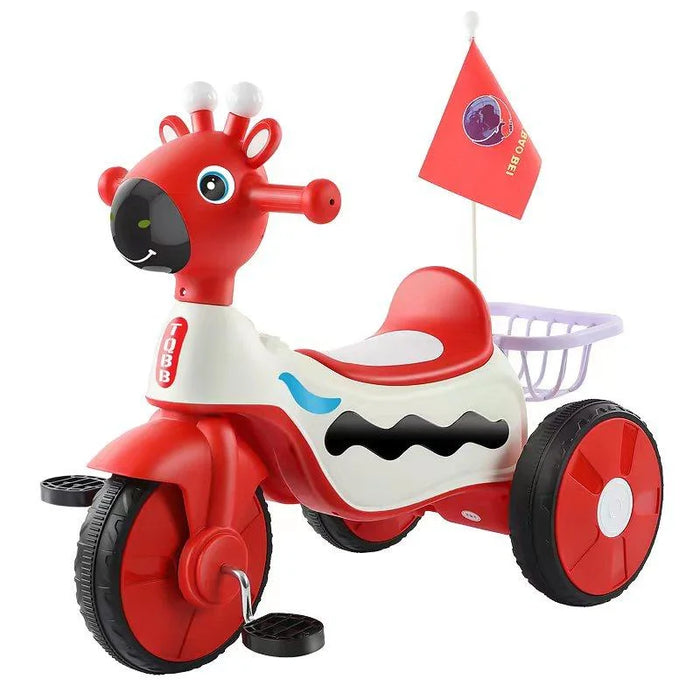 Giraffe Shape Tricycle with Light & Sound