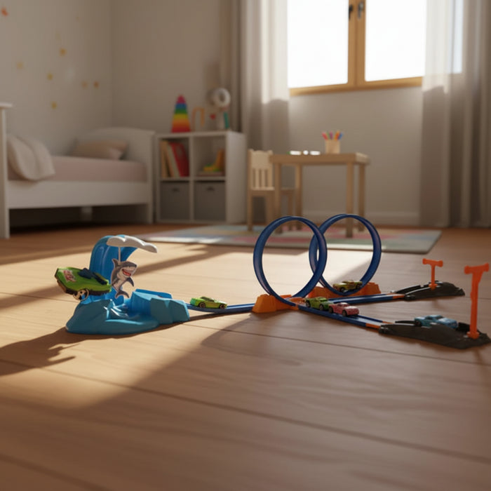 Shark Theme Alloy Track Set
