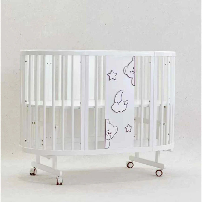 Oval Shaped Baby Cot or Crib