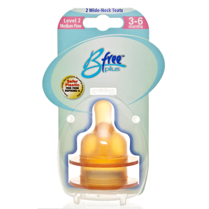 Kids Stage 2 Natural Teat Twin Pack