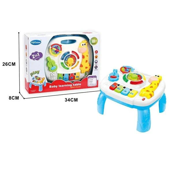 Giraffe Activity Table with Lights & Sound
