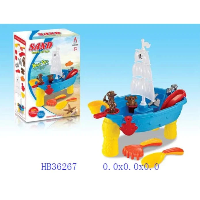 Water Table Sand Beach Party Ship