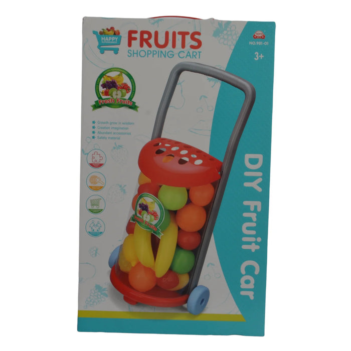 Fruits Shopping Cart For Kids