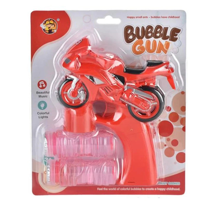 Bike Bubble Gun with Light & Sound