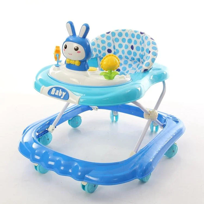 Cartoon Theme Baby Musical Walker