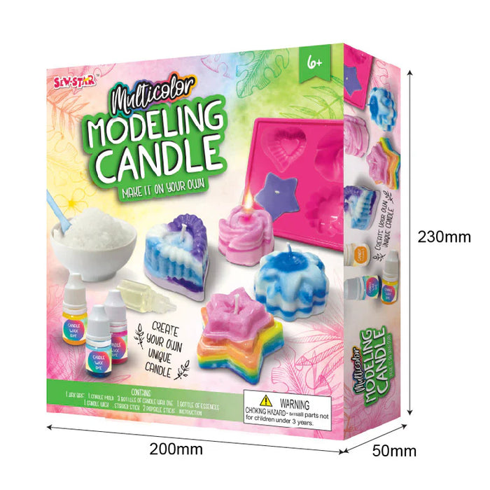 Multi-Color Making Modeling Candle