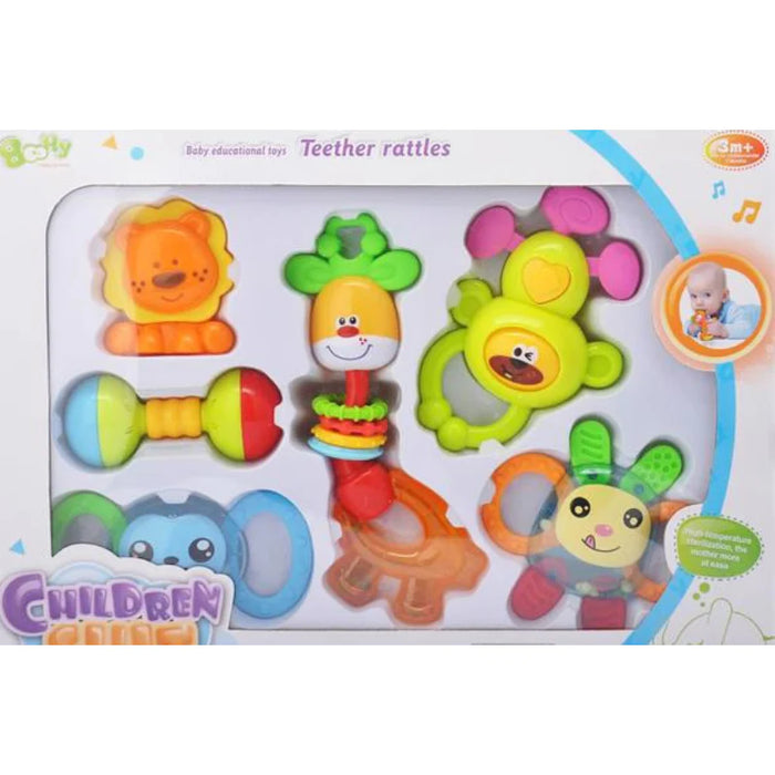 Pack of 7 Baby Teethers Set