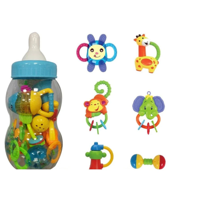 Pack of 6 Baby Rattle Set