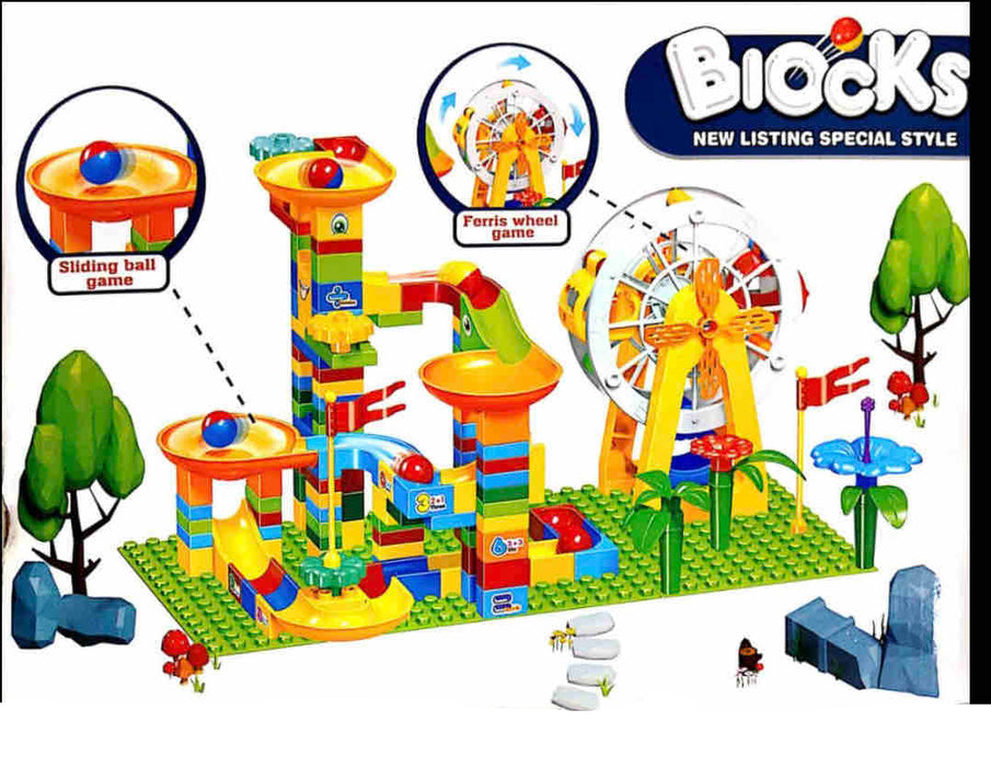 Ferris Wheel Game Building Blocks 186 Pieces