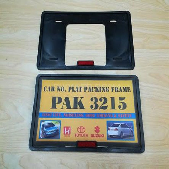 Computerized Number Plate Base/Frame