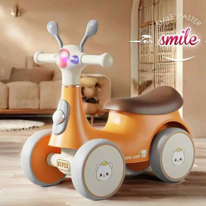 Smile Paster Kids Push Car