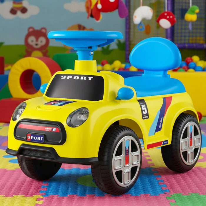Kids Steering Wheel Sports Push Car