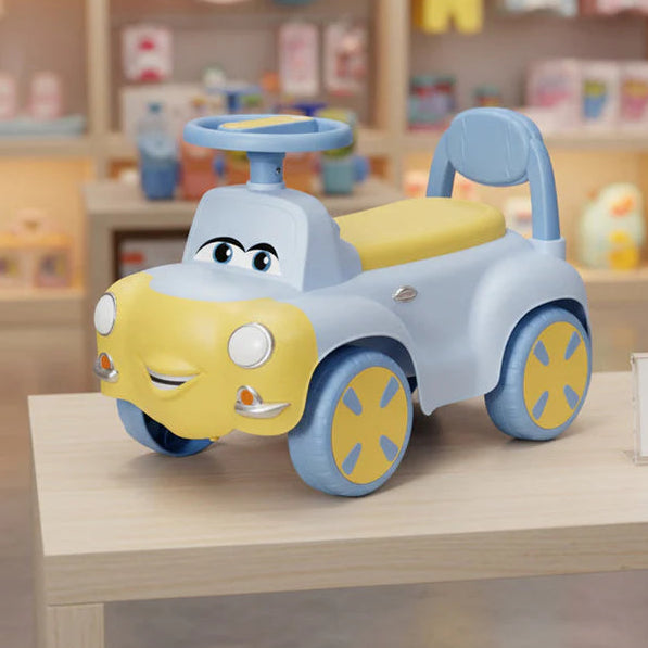 Kids Smile Face Push Car