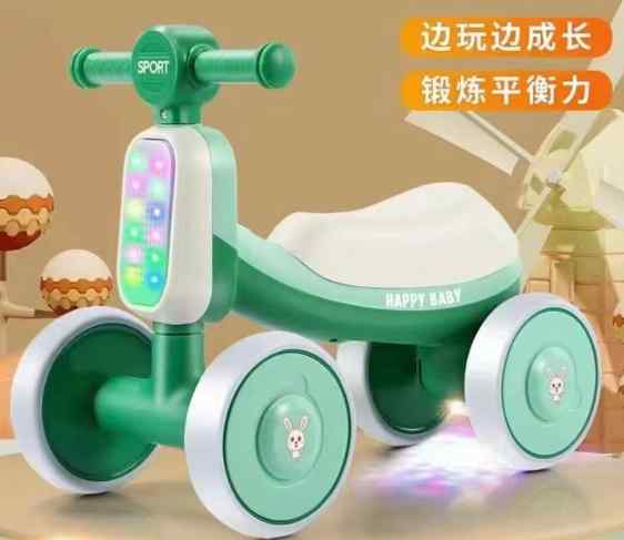 Kids Sport Push Car with LED Lights