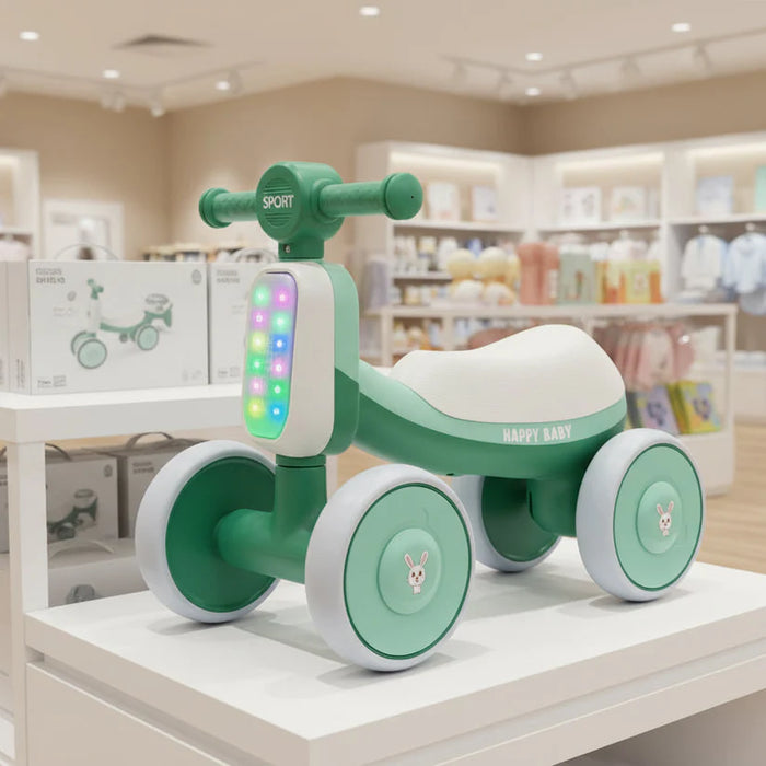 Kids Sport Push Car with LED Lights