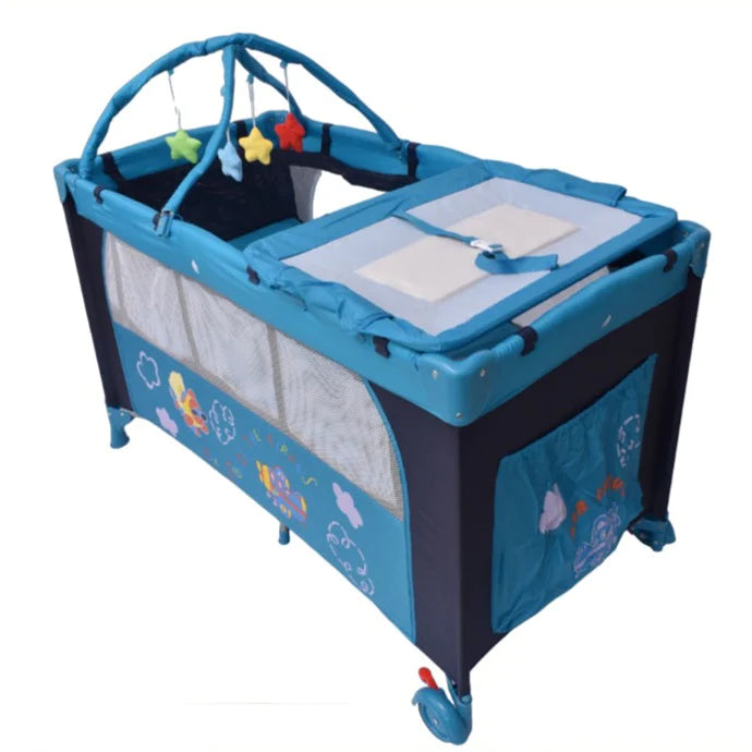2 in 1 Foldable Baby Playpen