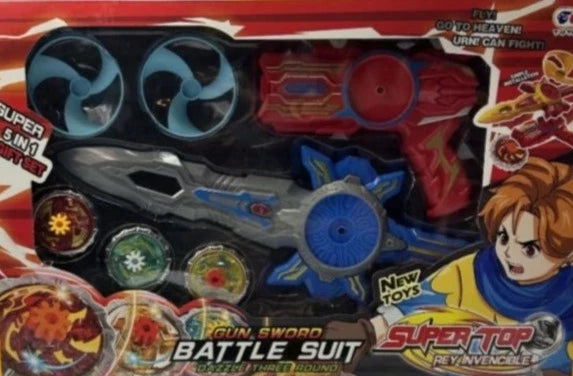 5 In 1 Super Battle Suit Gun