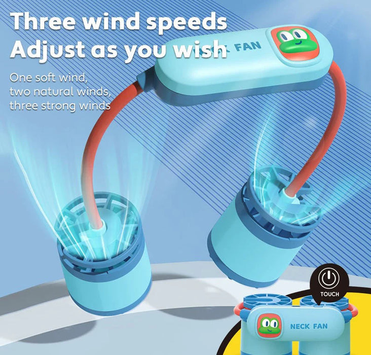 Rechargeable Summer Neck Fan