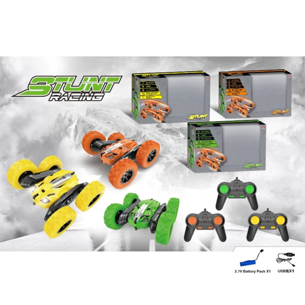 Rechargeable RC Double Sided Stunt Car
