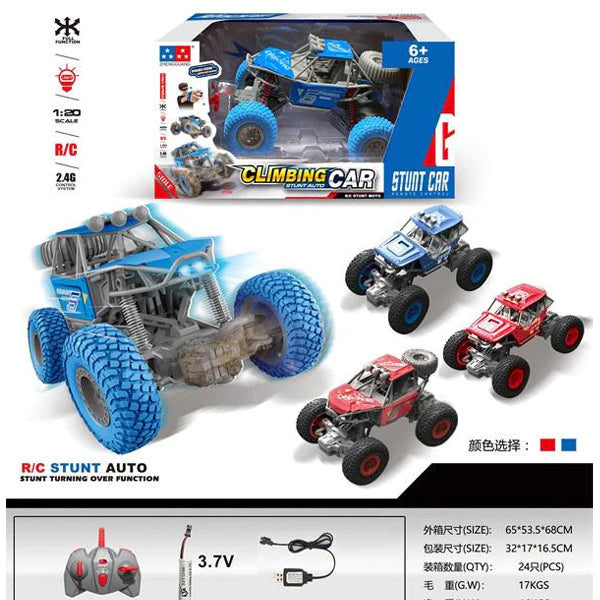 Rechargeable RC Climbing Stunt Auto Car