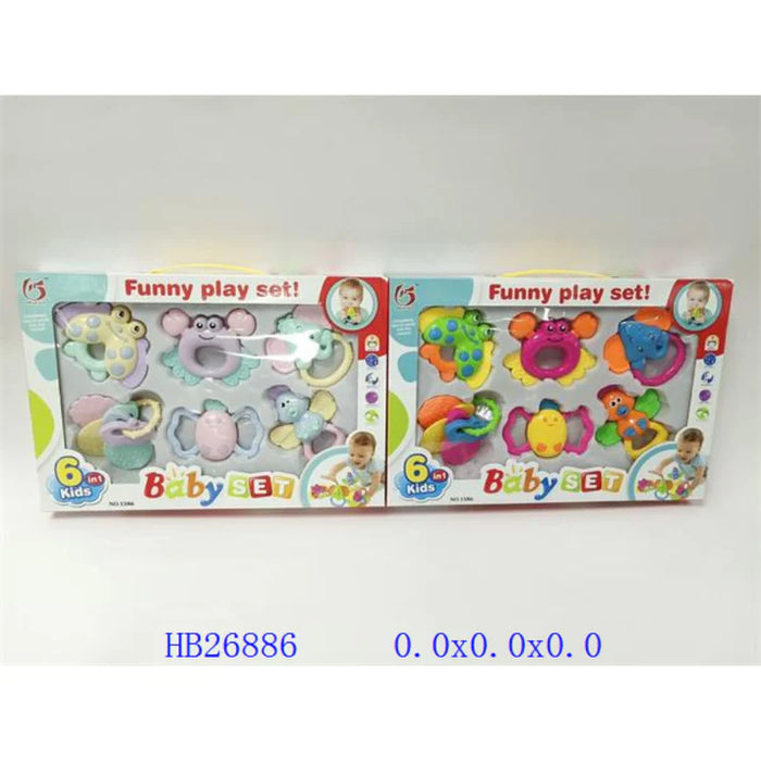 Funny Play Set Baby Rattles
