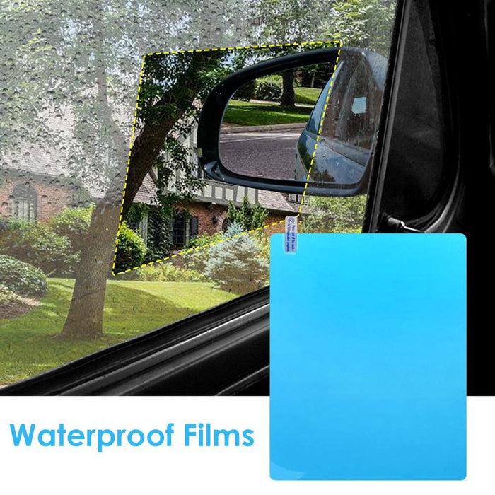 Pack of 2 Car Mirror Protective Film Waterproof