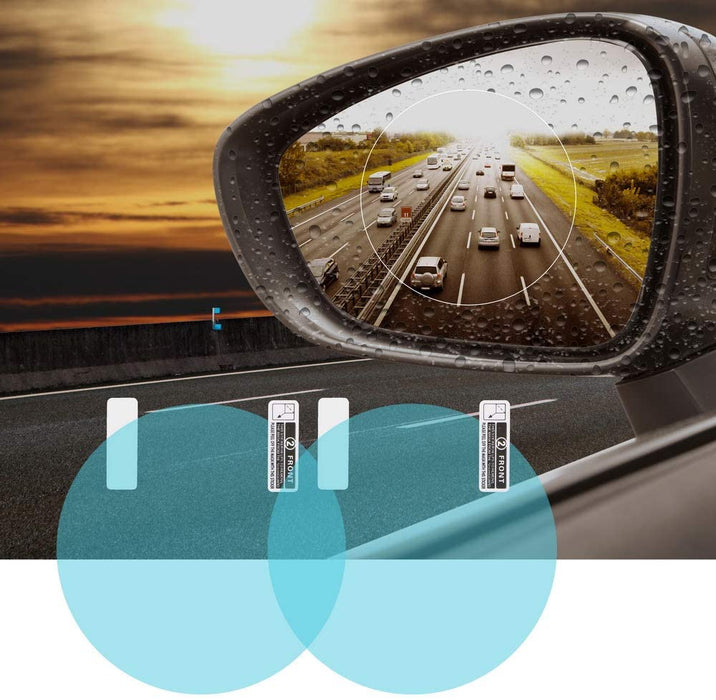 Pack of 2 Round Car Rearview Mirror Protective
