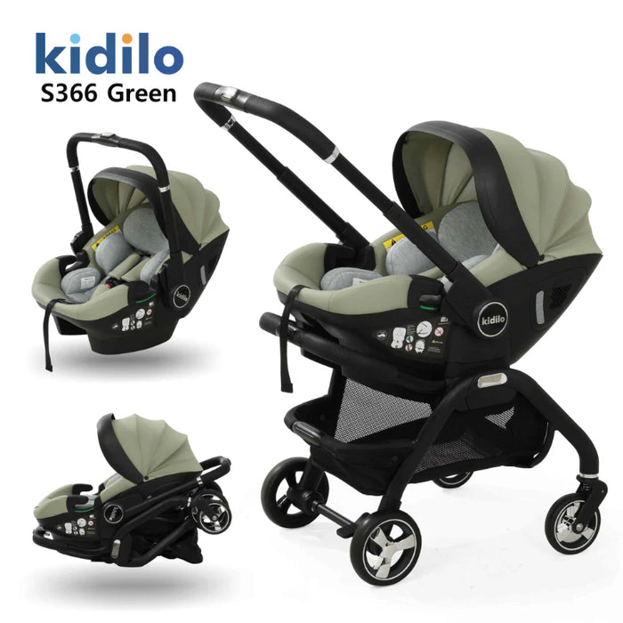 Kidilo 3 in 1 Baby Stroller